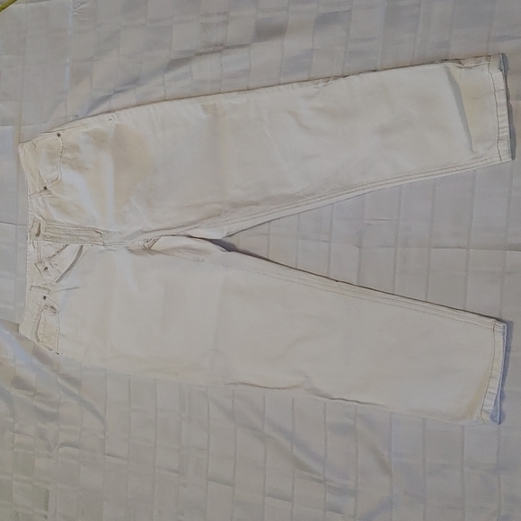 DYNAMITE White Tapered Jeans Side 29 - Picture 1 of 10
